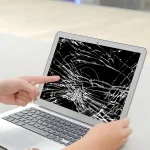 When should you replace a cracked MacBook screen?