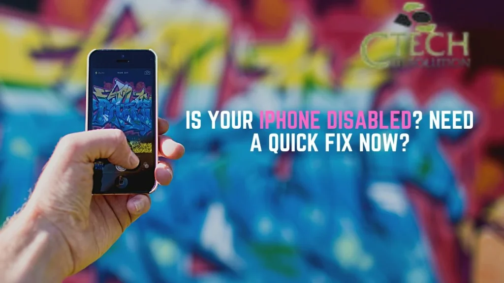 Is Your iPhone Disabled? Need a Quick Fix Now?