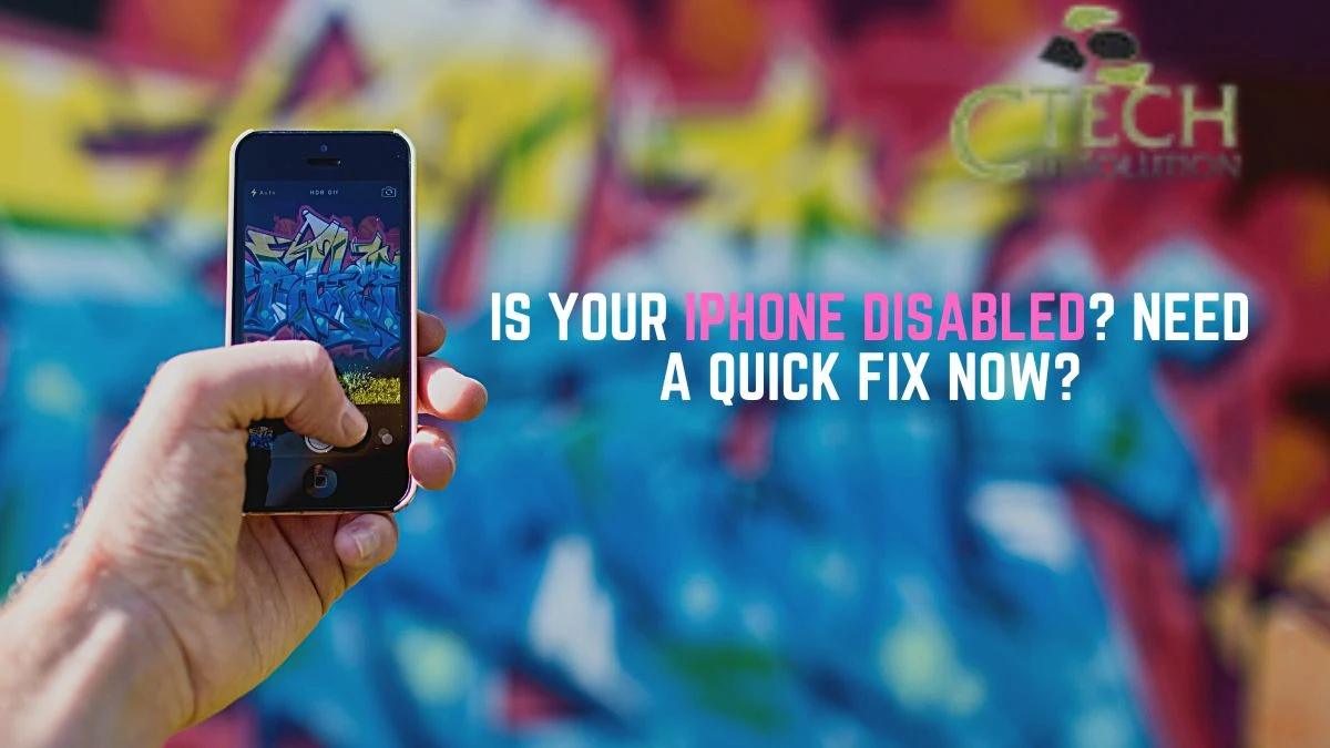 Is Your iPhone Disabled? Need a Quick Fix Now?