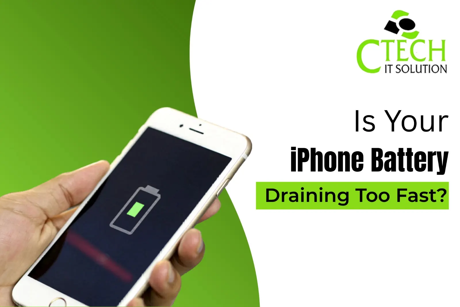 Is Your iPhone Battery Draining Too Fast?