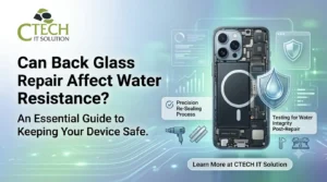 Can Back Glass Repair Affect Water Resistance?