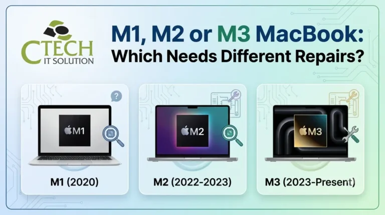 M1, M2 or M3 MacBook: Which Needs Different Repairs? 