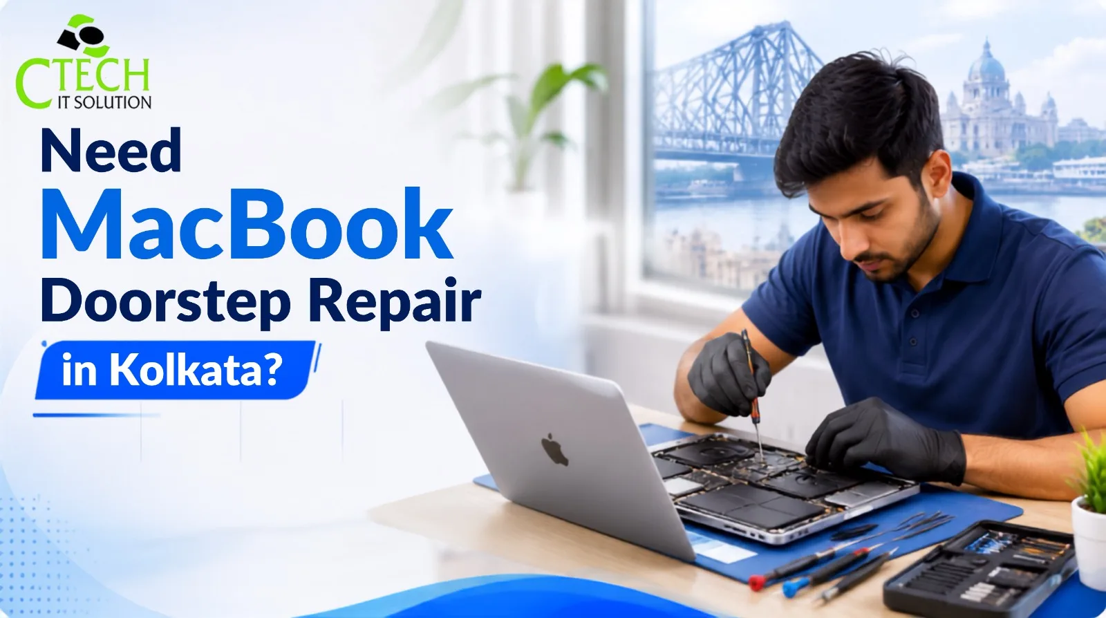 Need MacBook Doorstep Repair in Kolkata?