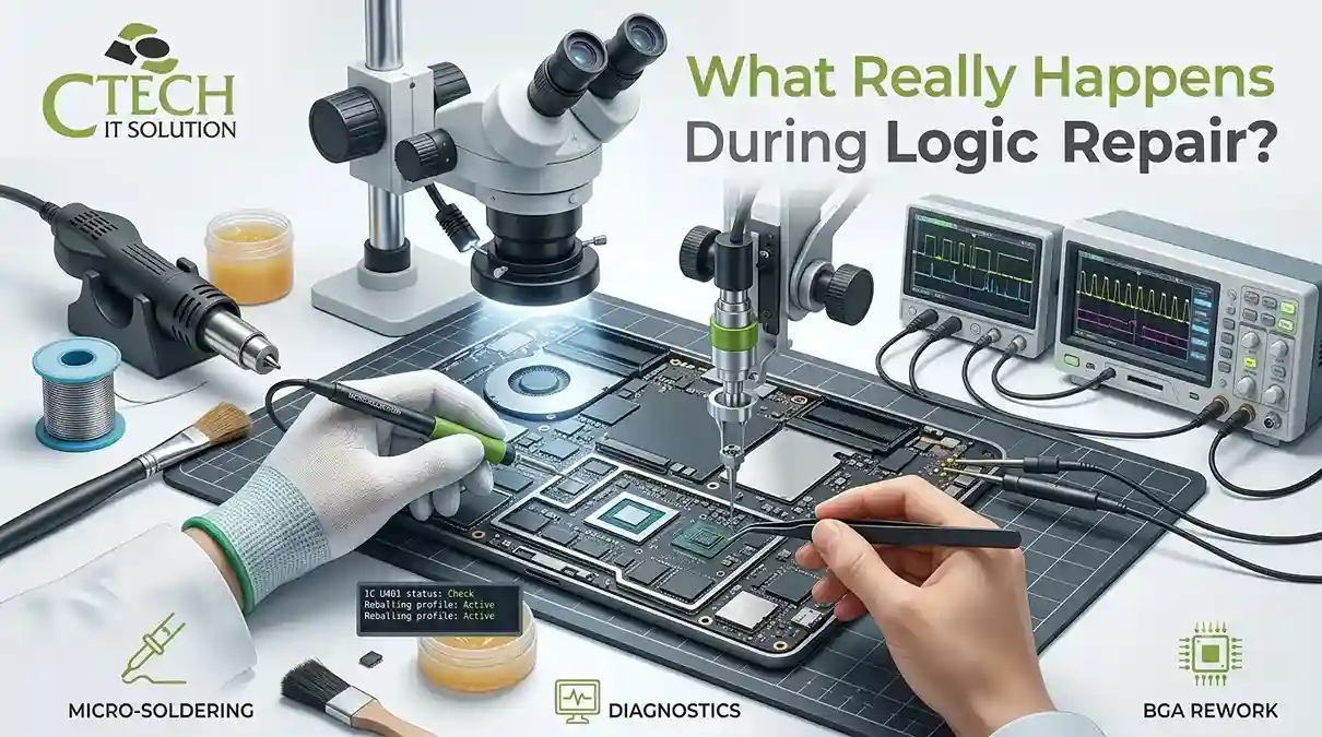 What Really Happens During Logic Board Repair?
