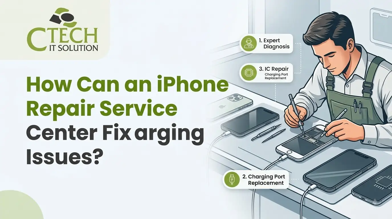 How Can an iPhone Repair Service Center Fix Charging Issues?