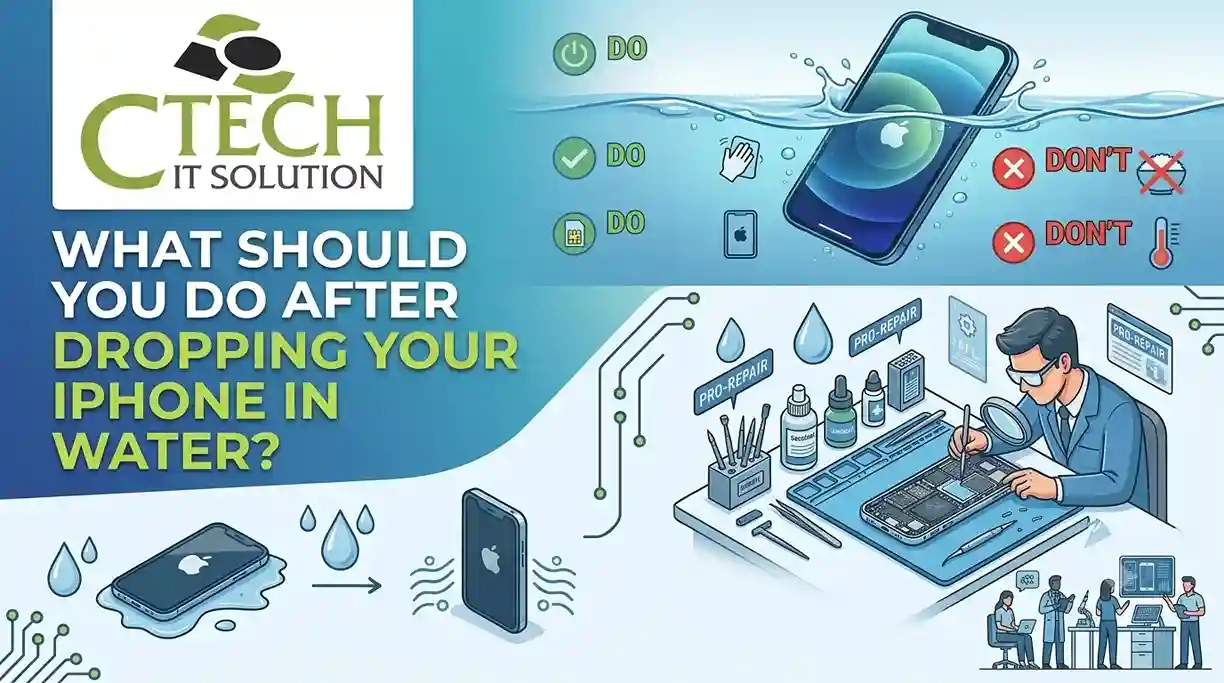 What Should You Do After Dropping Your iPhone in Water?